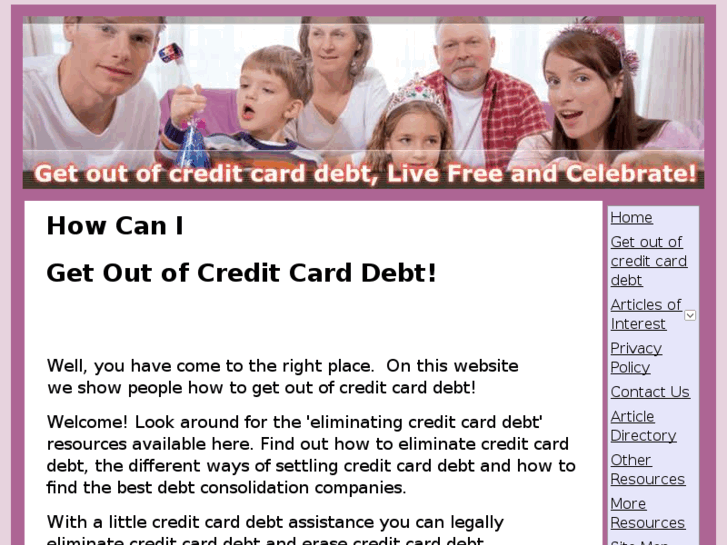 www.getoutof-creditcarddebt.com