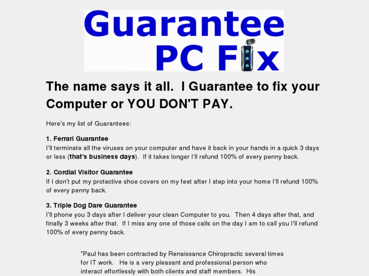 www.guaranteepcfix.com