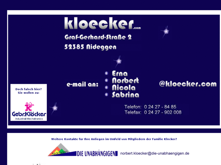 www.kloecker.com