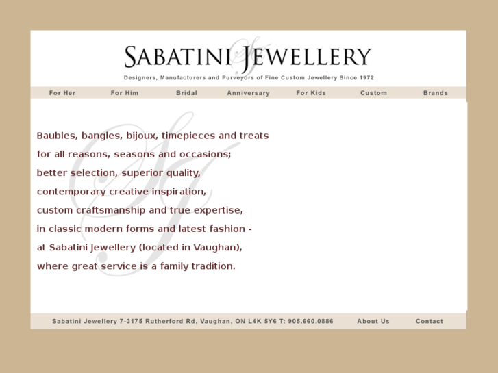 www.sabatinijewellers.com