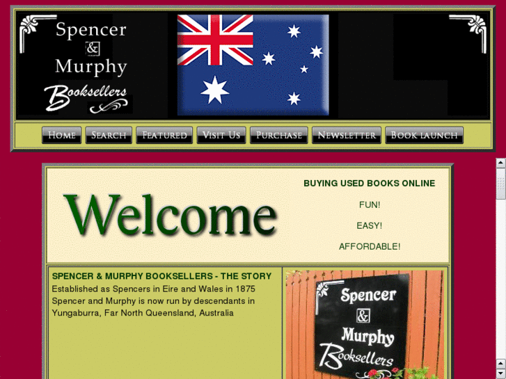 www.spencerandmurphybooksellers.com