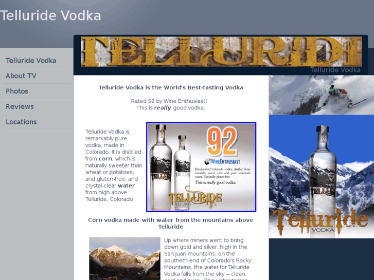 www.telluridevodka.com