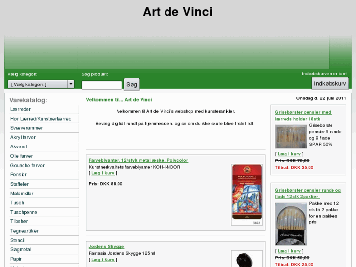 www.art-de-vinci.dk