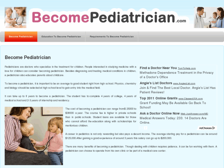 www.becomepediatrician.com