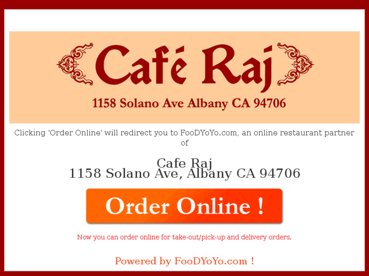 www.caferaj-albany.com