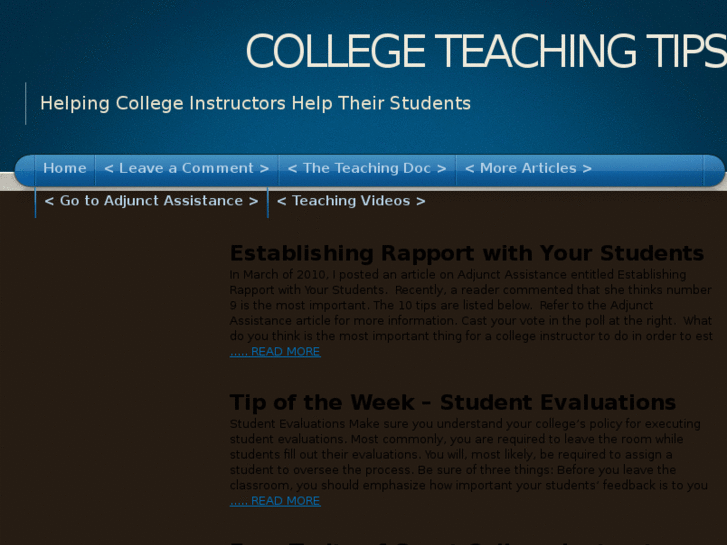 www.collegeteachingtips.com
