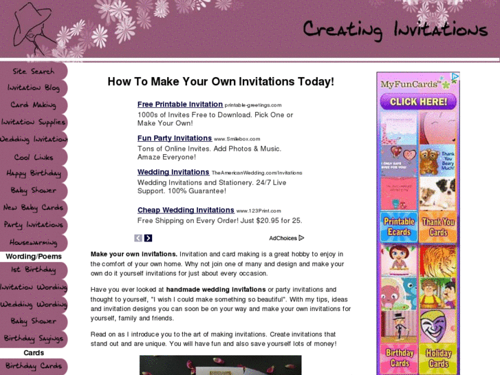 www.creating-invitations.com