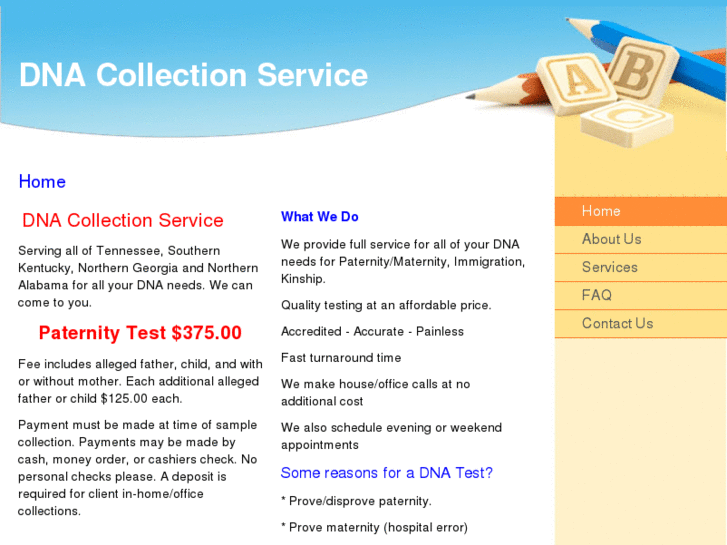 www.dnacollectionservice.com