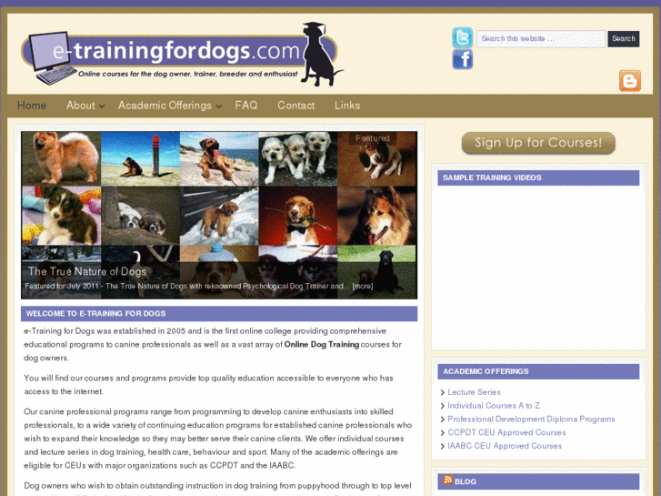 www.e-trainingfordogs.com