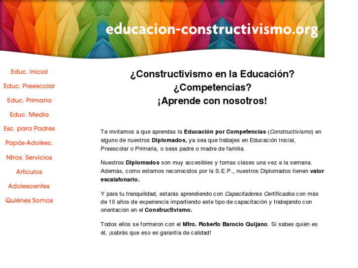 www.educacion-constructivismo.org