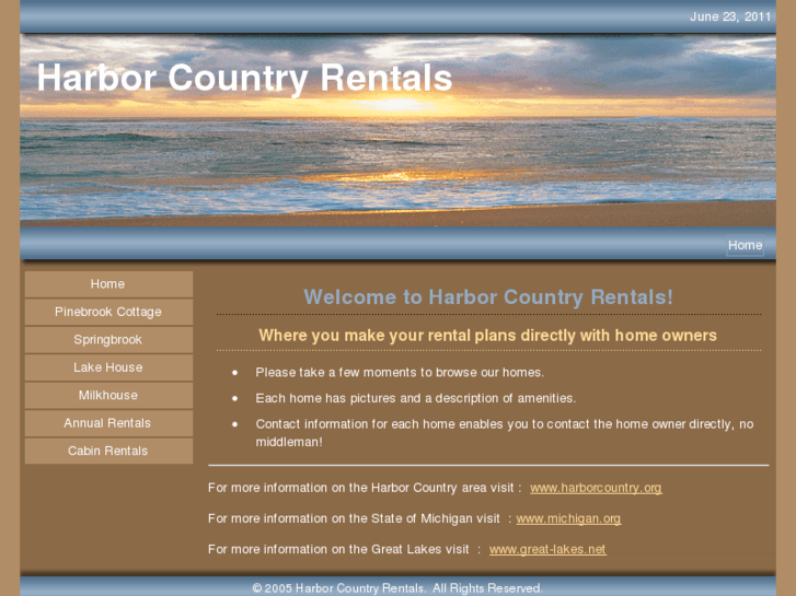 www.harborcountryrentals.com