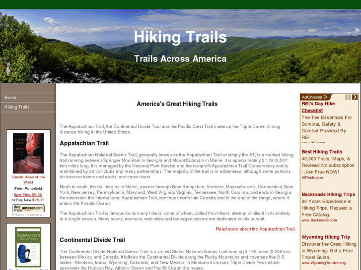 www.hiking-trail.info