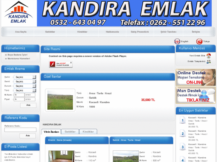 www.kandiraemlak.com