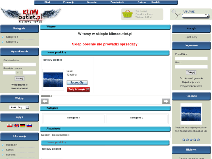 www.klimaoutlet.pl