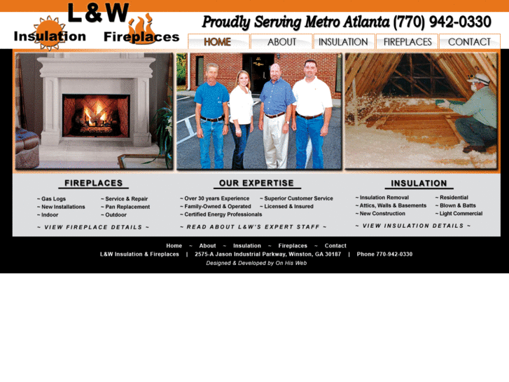 www.landwinsulationandfireplaces.com