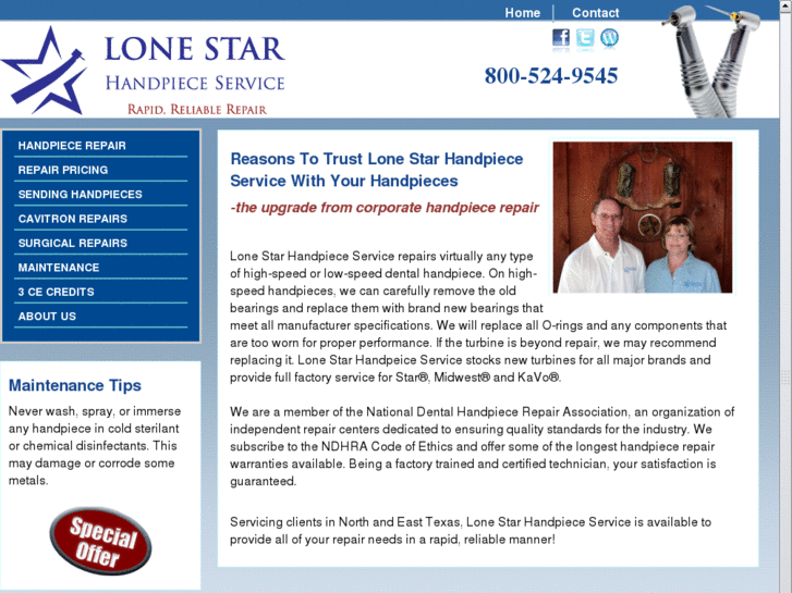 www.lonestarhandpiece.com