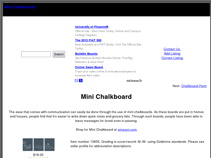 www.minichalkboards.com