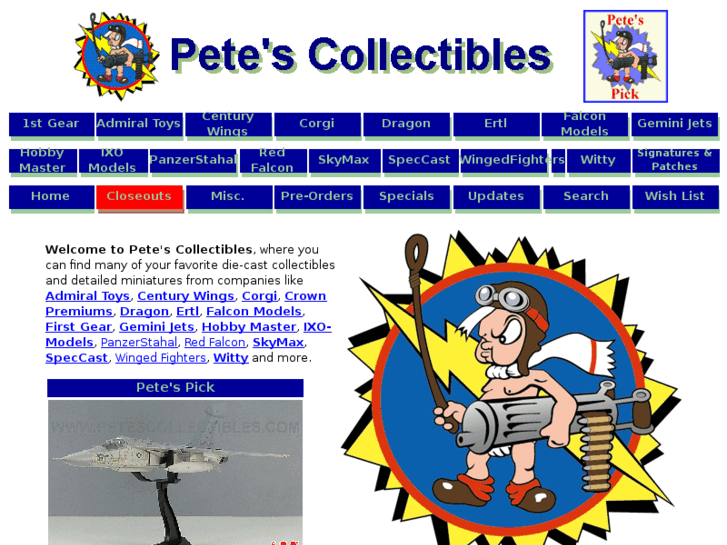 www.petescollectibles.com