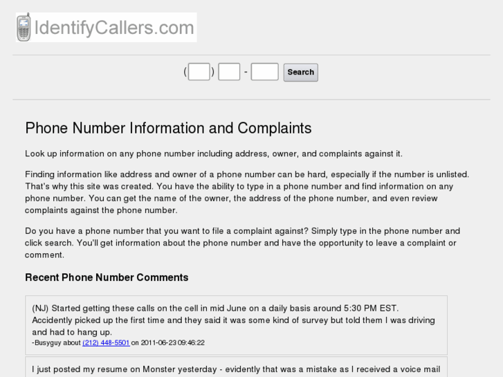 www.phonenumbers.ws
