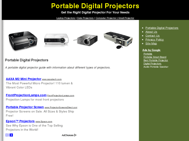 www.portable-digital-projectors.com