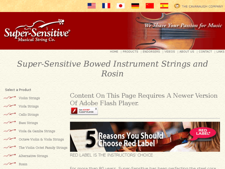 www.redlabelstrings.com