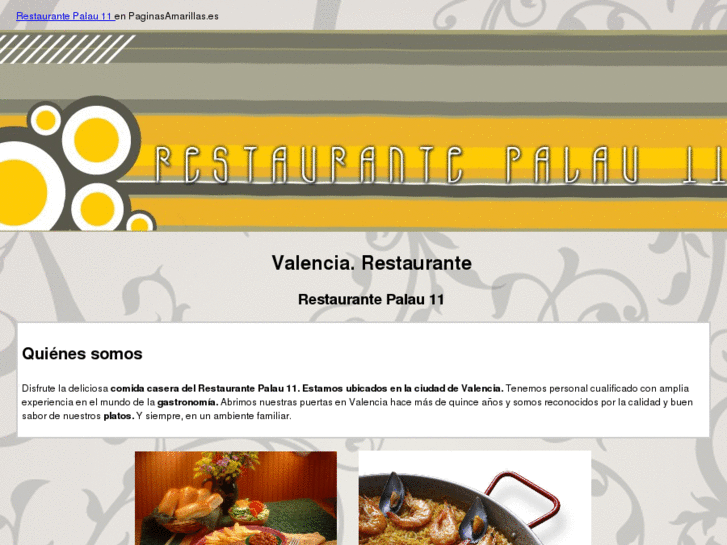 www.restaurantepalau11.com