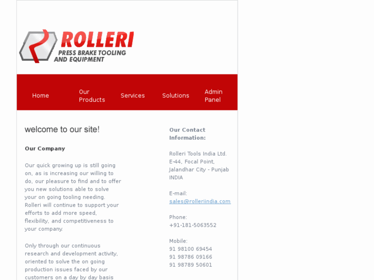 www.rolleritools.co.in
