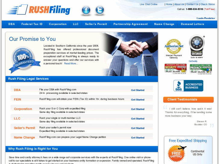 www.rushfiling.biz