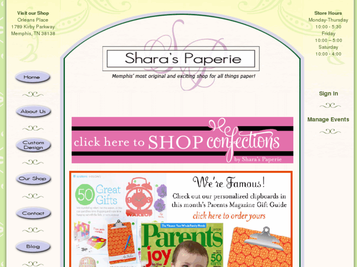 www.sharaspaperie.com