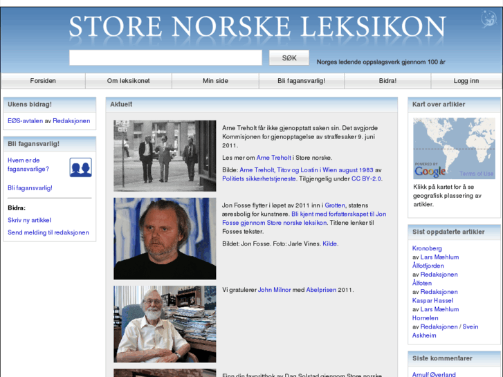 www.storenorskeleksikon.no