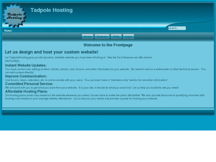 www.tadpolehosting.com