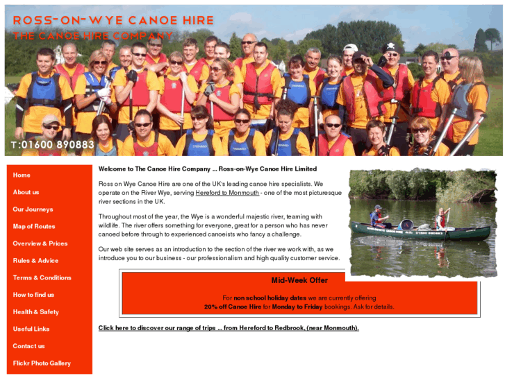 www.thecanoehire.com