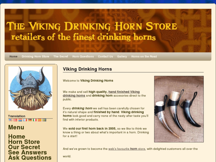 www.vikingdrinkinghorns.com