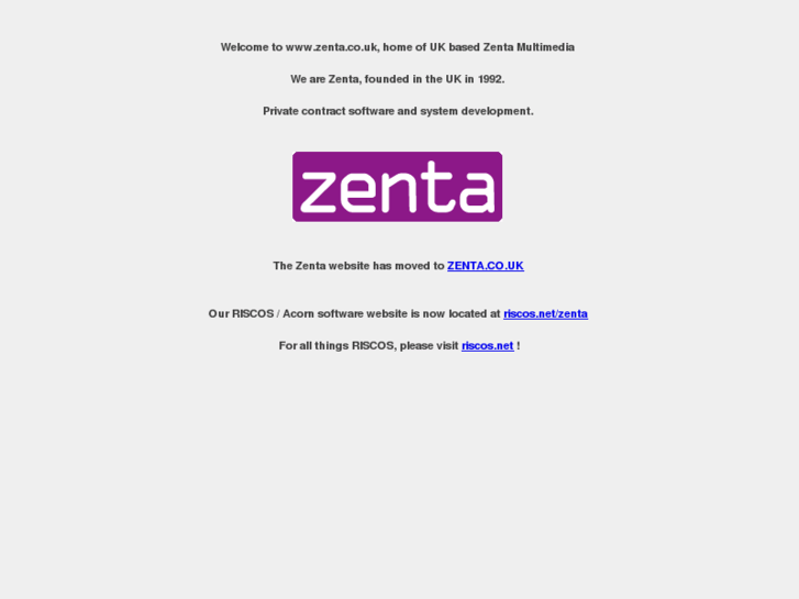 www.zenta.co.uk