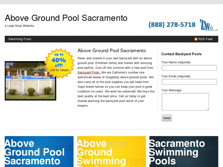 www.abovegroundpoolsacramento.com