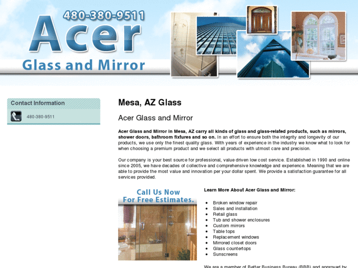 www.acerglassandmirrorphoenix.com