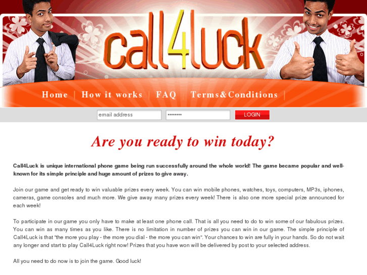 www.call4luck.net