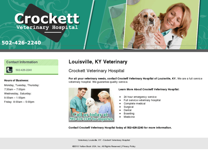 www.crockettveterinaryhospitalky.com
