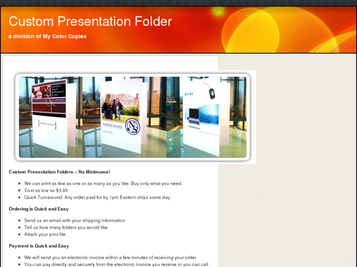 www.custompresentationfolder.org