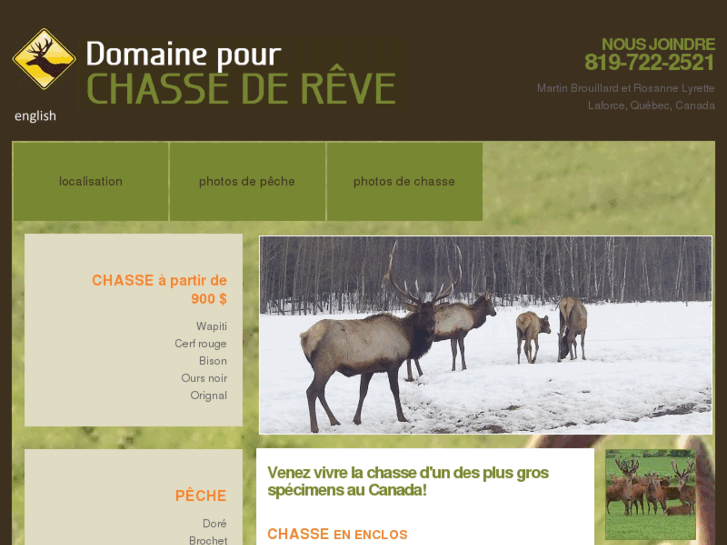 www.domainepourchassedereve.com