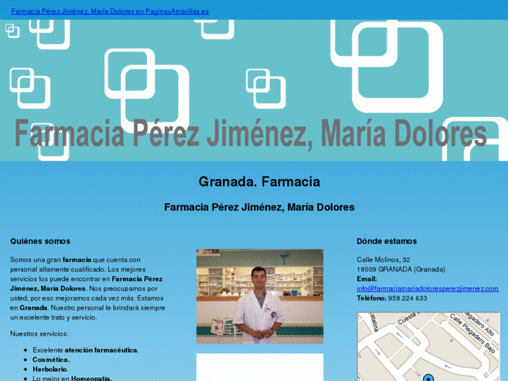 www.farmaciamariadoloresperezjimenez.com