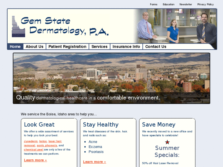 www.gemstatedermatology.com