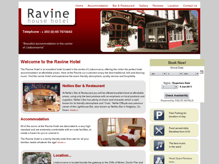 www.ravinehotel.net