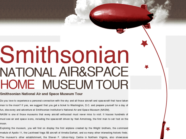 www.smithsonianairandspacetour.com