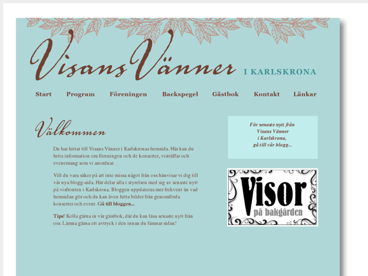 www.visansvannerikarlskrona.se