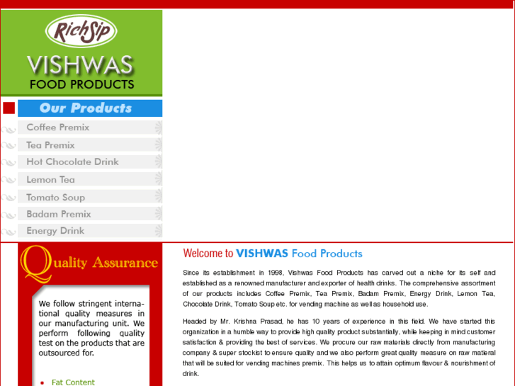 www.vishwasfoodproducts.com