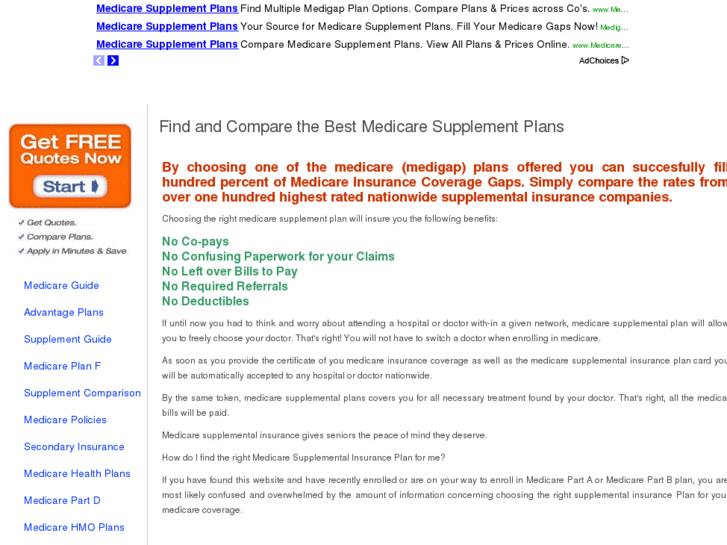 www.bestmedicaresupplementplans.com