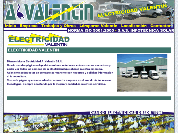 www.electricidadvalentin.com