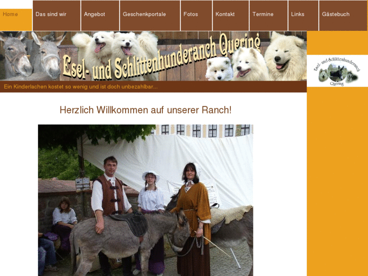 www.esel-schlittenhunderanch.de