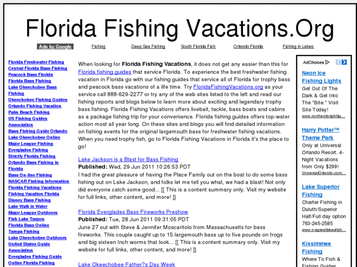 www.floridafishingvacations.org